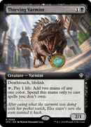 Thieving Varmint (Extended Art) [Outlaws of Thunder Junction Commander] - Destination Retro