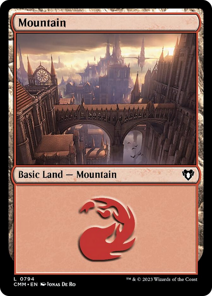 Mountain (794) [Commander Masters] - Destination Retro