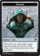 Pest // Jace, Telepath Unbound Emblem Double-Sided Token [Secret Lair: From Cute to Brute Tokens] - Destination Retro