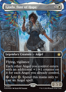 Giada, Font of Hope (Borderless) (Mana Foil) [Foundations] - Destination Retro