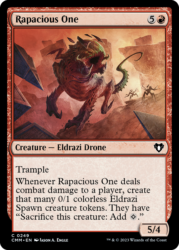 Rapacious One [Commander Masters] - Destination Retro