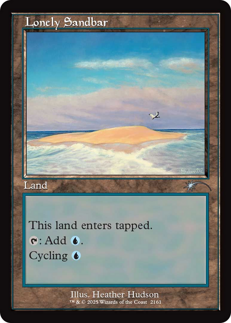 Lonely Sandbar (Retro Frame) [Secret Lair Drop Series] - Destination Retro