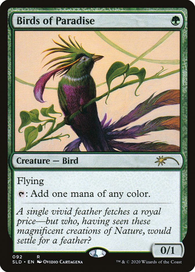 Birds of Paradise (092) [Secret Lair Drop Series] - Destination Retro