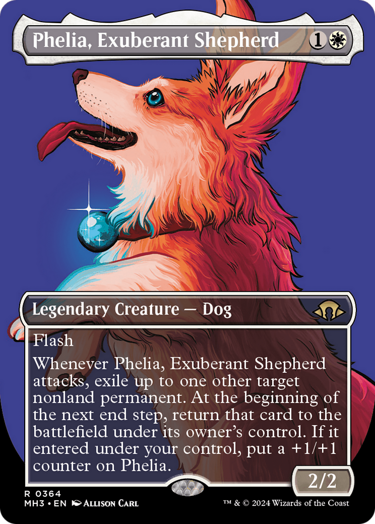Phelia, Exuberant Shepherd (Borderless) [Modern Horizons 3] - Destination Retro