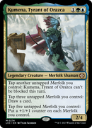 Kumena, Tyrant of Orazca [The Lost Caverns of Ixalan Commander] - Destination Retro