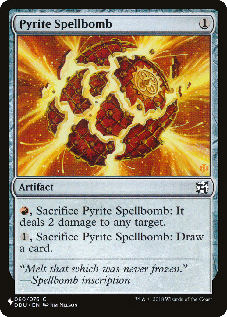 Pyrite Spellbomb [The List] - Destination Retro