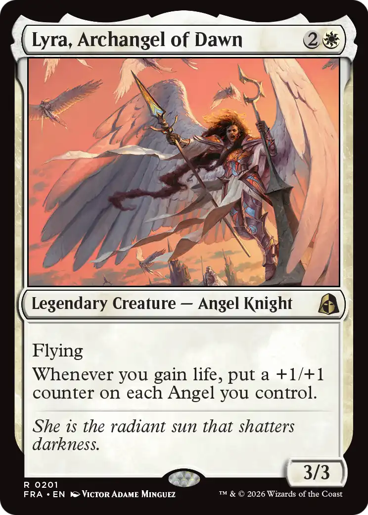 Lyra, Archangel of Dawn [Reality Fracture] - Destination Retro