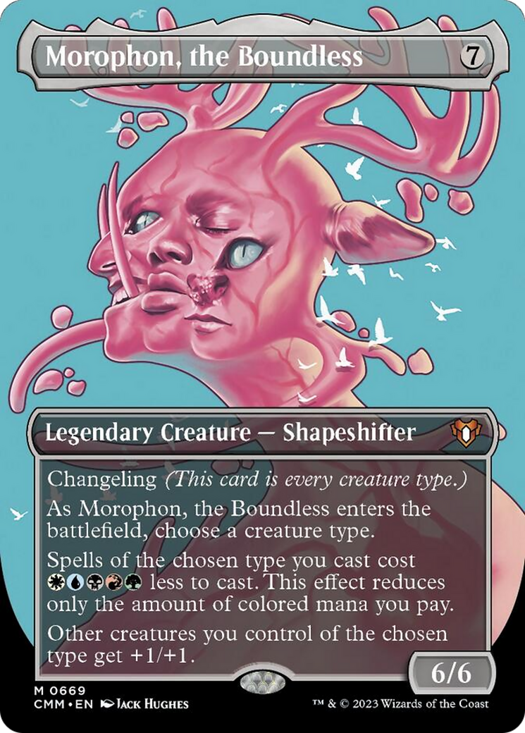 Morophon, the Boundless (Borderless Profile) [Commander Masters] - Destination Retro