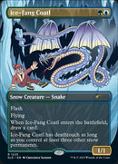 Ice-Fang Coatl (Borderless) [Secret Lair Drop Series] - Destination Retro