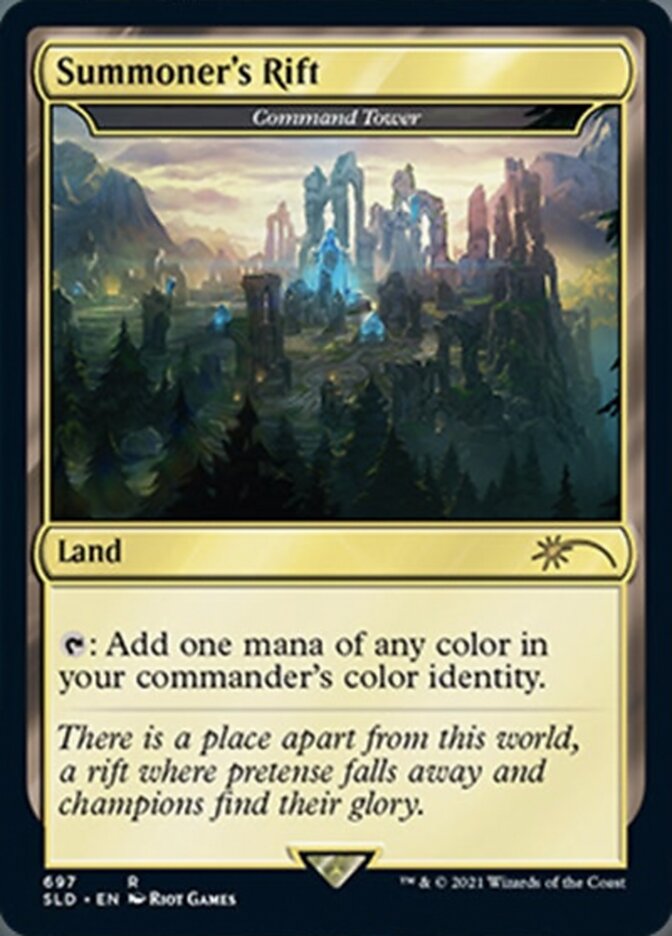 Command Tower - Summoner's Rift [Secret Lair Drop Promos] - Destination Retro