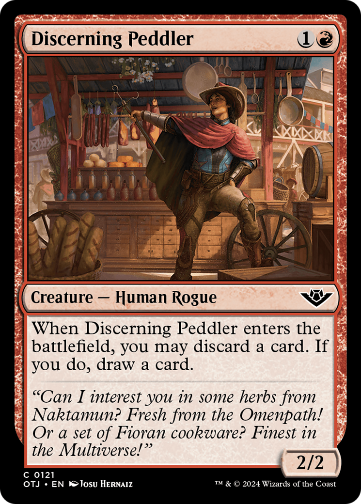 Discerning Peddler [Outlaws of Thunder Junction] - Destination Retro
