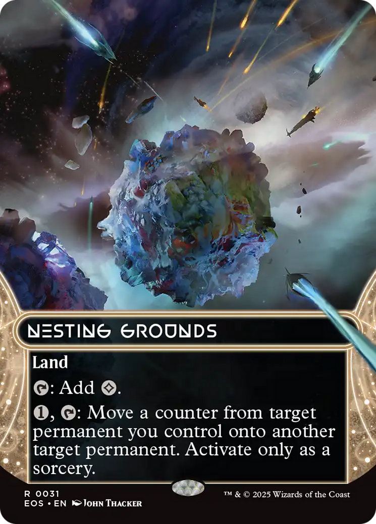 Nesting Grounds (0031) (Borderless) [Edge of Eternities: Stellar Sights] - Destination Retro
