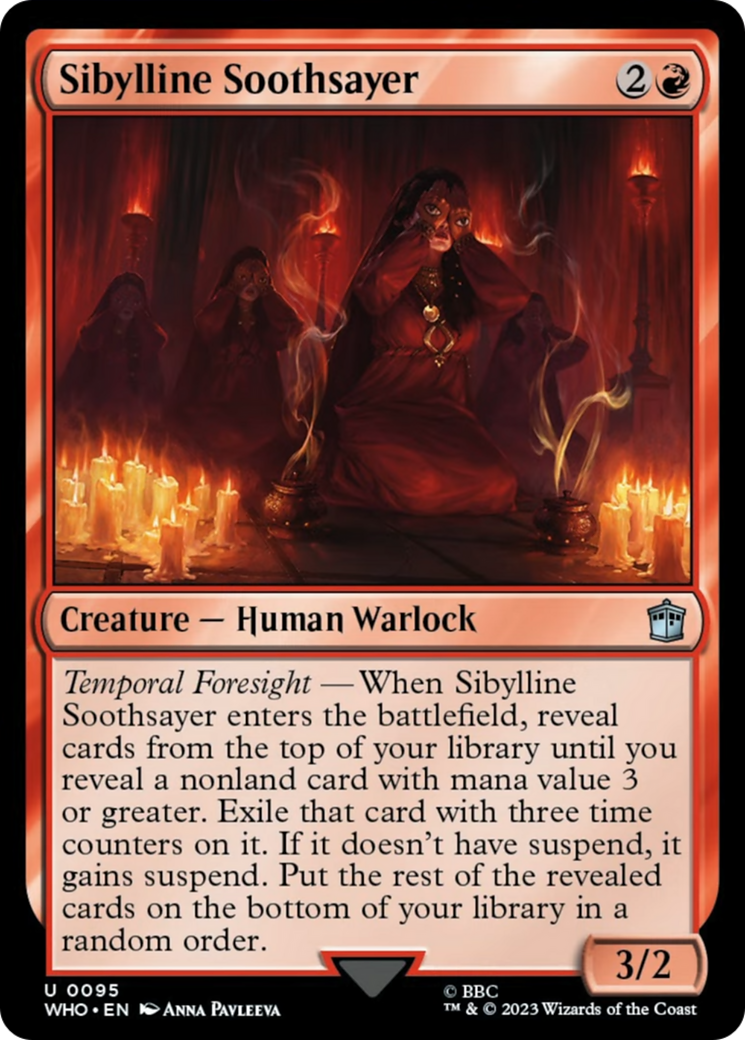 Sibylline Soothsayer [Doctor Who] - Destination Retro