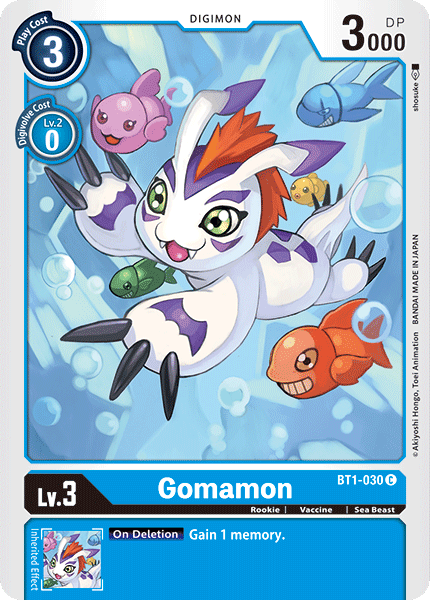 Gomamon [BT1-030] [Release Special Booster Ver.1.0] - Destination Retro