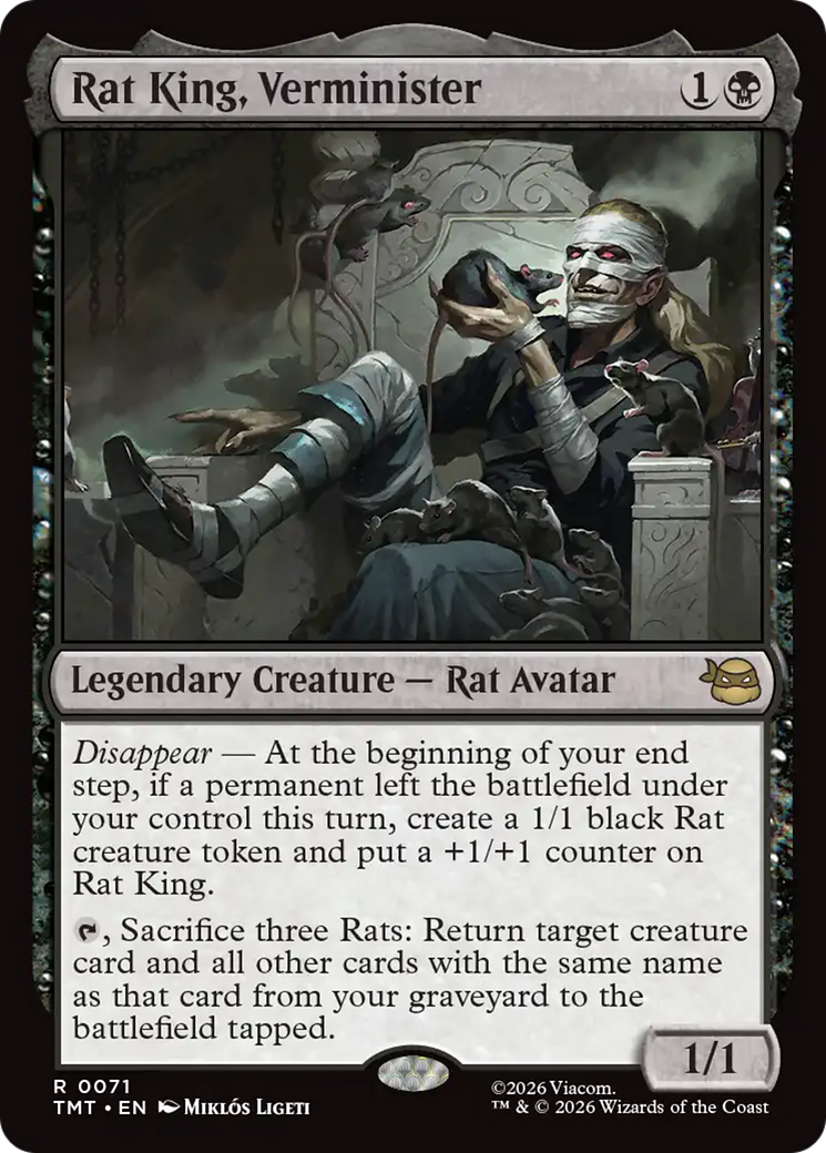 Rat King, Verminister [Teenage Mutant Ninja Turtles] - Destination Retro
