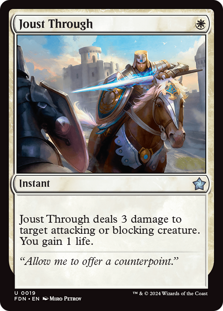 Joust Through [Foundations] - Destination Retro