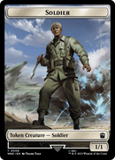 Copy // Soldier Double-Sided Token [Doctor Who Tokens] - Destination Retro