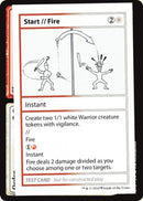 Start // Fire (2021 Edition) [Mystery Booster Playtest Cards] - Destination Retro