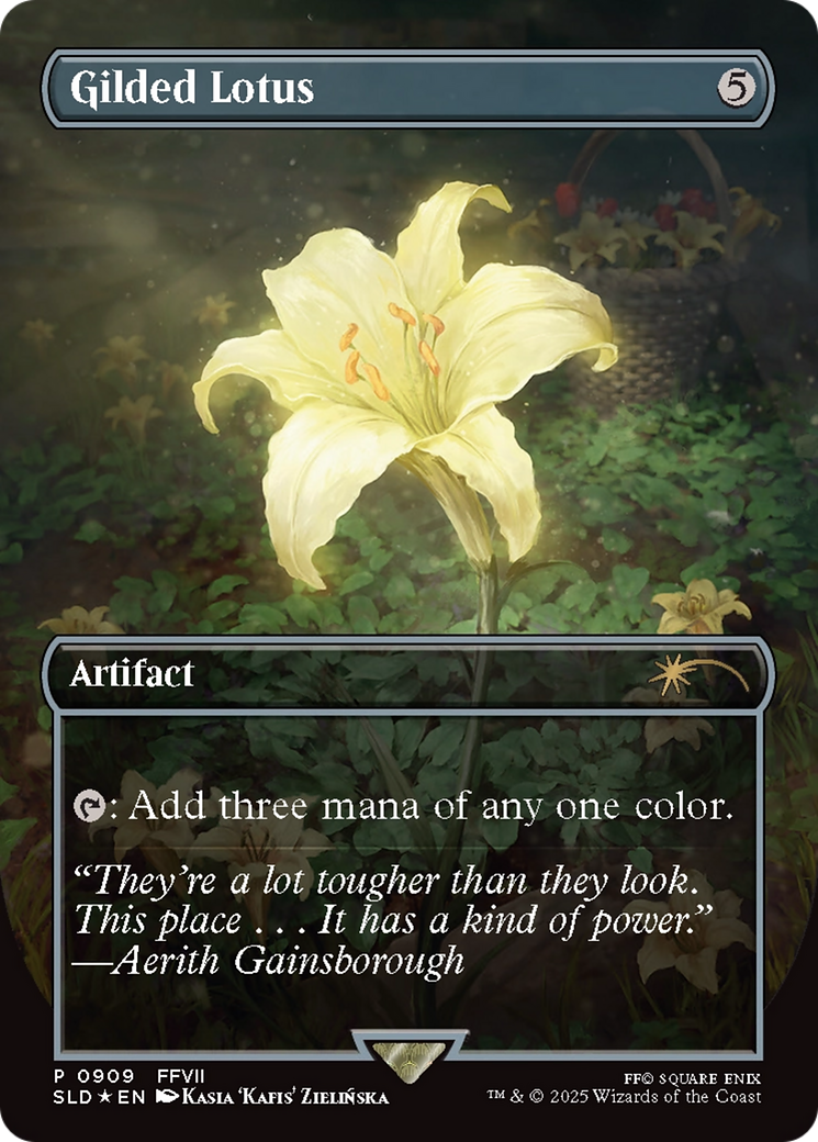 Gilded Lotus (Rainbow Foil) (909) [Secret Lair Drop Series] - Destination Retro