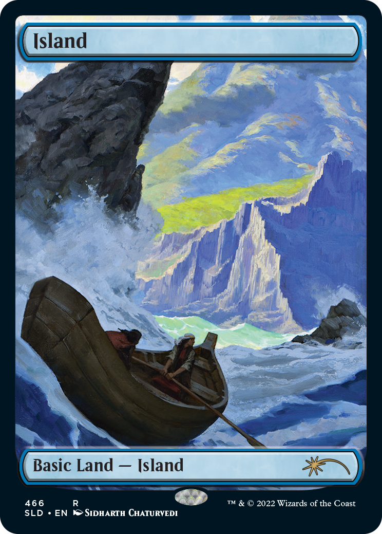 Island (466) [Secret Lair Drop Series] - Destination Retro