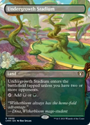 Undergrowth Stadium (Borderless Alternate Art) [Commander Masters] - Destination Retro