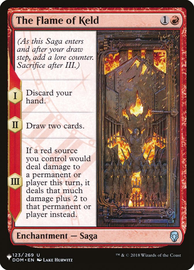 The Flame of Keld [The List] - Destination Retro