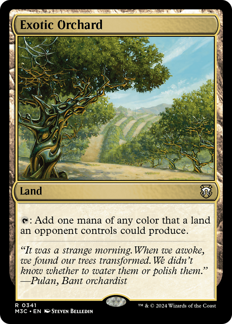 Exotic Orchard (Ripple Foil) [Modern Horizons 3 Commander] - Destination Retro