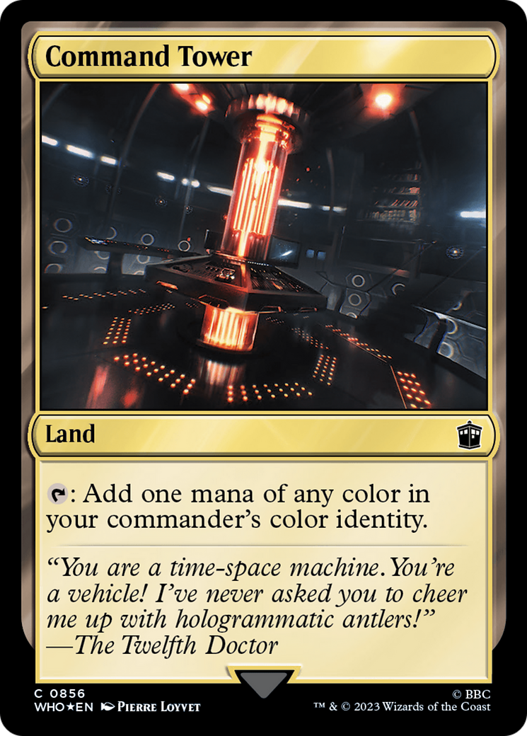 Command Tower (0856) (Surge Foil) [Doctor Who] - Destination Retro