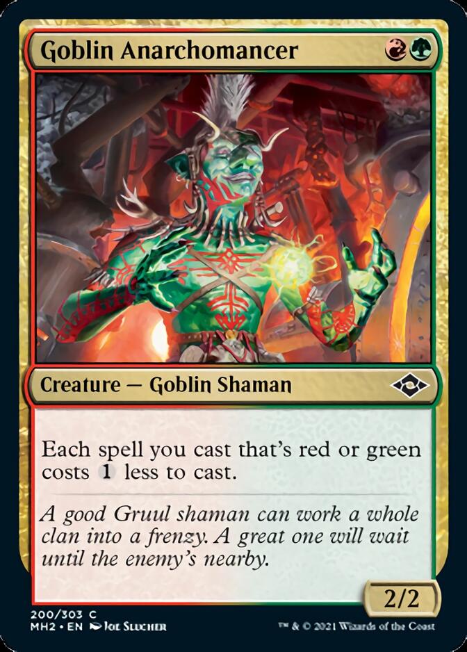 Goblin Anarchomancer [Modern Horizons 2] - Destination Retro