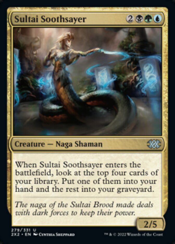 Sultai Soothsayer [Double Masters 2022] - Destination Retro
