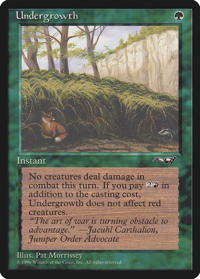 Undergrowth (Fox Art) [Alliances] - Destination Retro