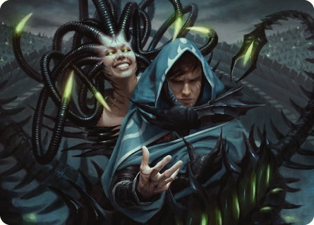 Phyrexian Arena Art Card [Phyrexia: All Will Be One Art Series] - Destination Retro