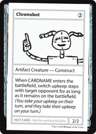 Chronobot (2021 Edition) [Mystery Booster Playtest Cards] - Destination Retro
