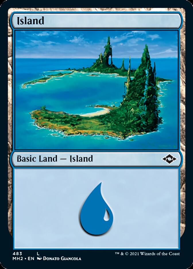 Island (483) [Modern Horizons 2] - Destination Retro