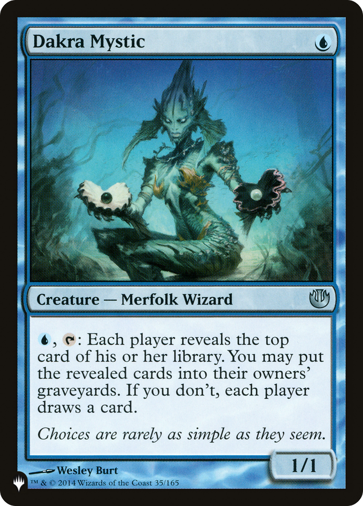 Dakra Mystic [The List] - Destination Retro