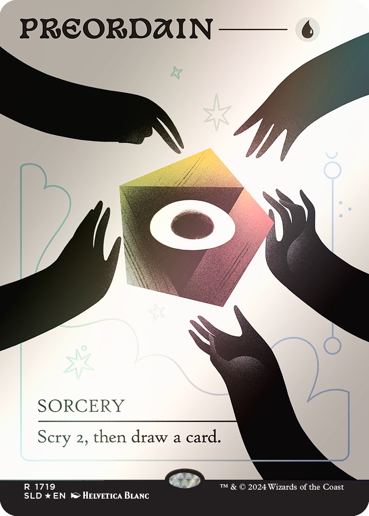 Preordain (1719) (Rainbow Foil) [Secret Lair Drop Series] - Destination Retro