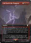 Call Forth the Tempest (Borderless) (Surge Foil) [The Lord of the Rings: Tales of Middle-Earth Commander] - Destination Retro