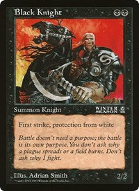 Black Knight (Oversized) [Oversize Cards] - Destination Retro