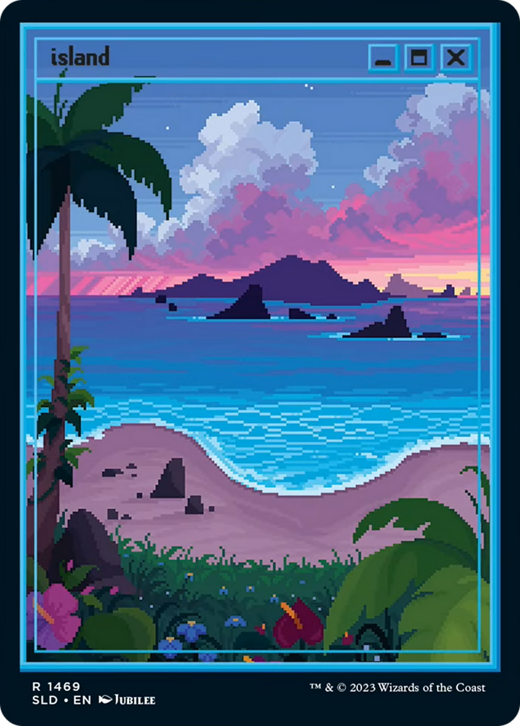 Island (1469) [Secret Lair Drop Series] - Destination Retro