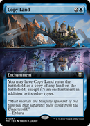 Copy Land (Extended Art) (Ripple Foil) [Modern Horizons 3 Commander] - Destination Retro