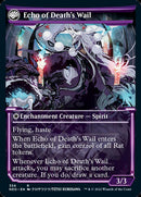 Tribute to Horobi // Echo of Death's Wail (Showcase Soft Glow) [Kamigawa: Neon Dynasty] - Destination Retro