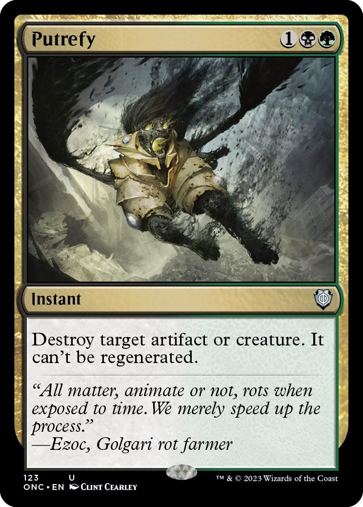 Putrefy [Phyrexia: All Will Be One Commander] - Destination Retro