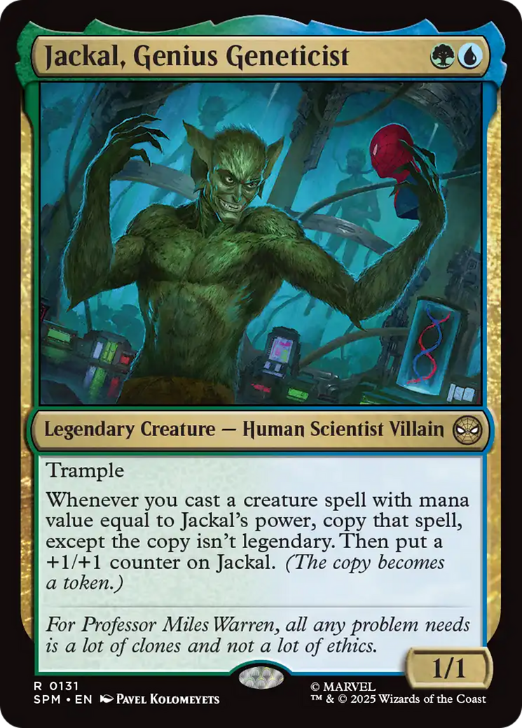 Jackal, Genius Geneticist [Marvel's Spider-Man] - Destination Retro