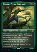 Rishkar, Peema Renegade (Foil Etched) [Double Masters 2022] - Destination Retro