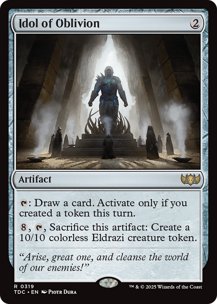 Idol of Oblivion [Tarkir: Dragonstorm Commander] - Destination Retro