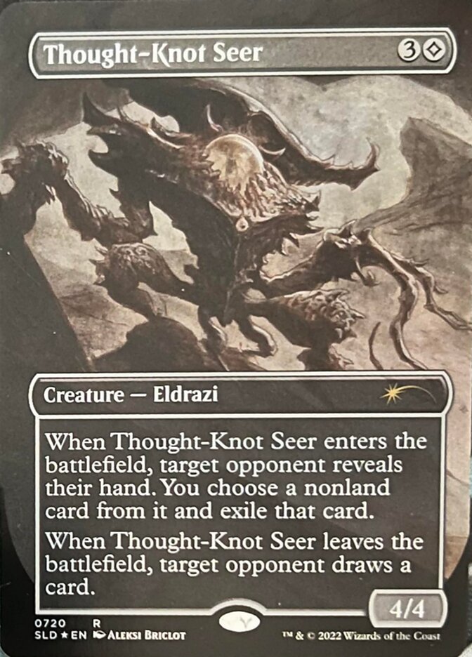 Thought-Knot Seer (720) (Borderless) [Secret Lair Drop Promos] - Destination Retro