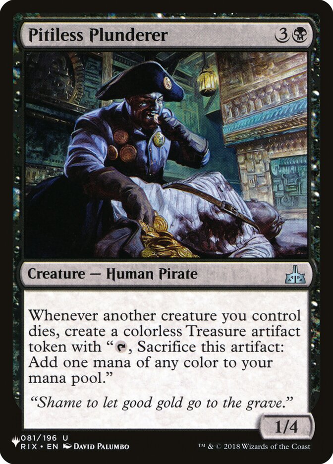 Pitiless Plunderer [The List] - Destination Retro