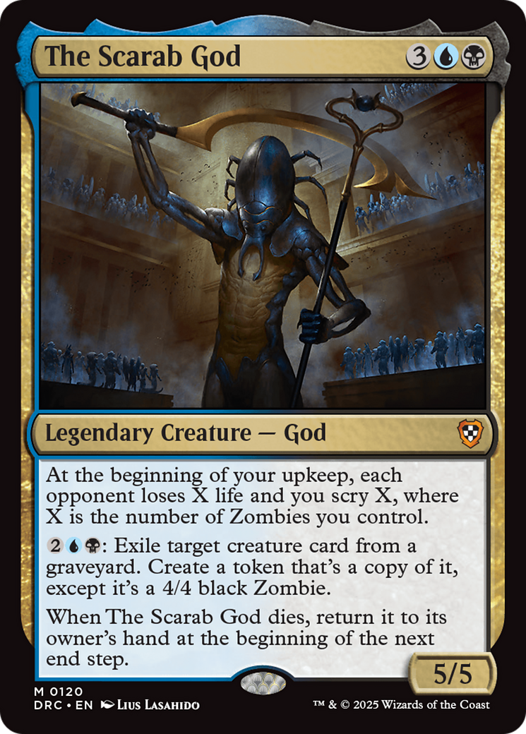 The Scarab God [Aetherdrift Commander] - Destination Retro