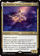 Syr Vondam, Sunstar Exemplar [Edge of Eternities] - Destination Retro