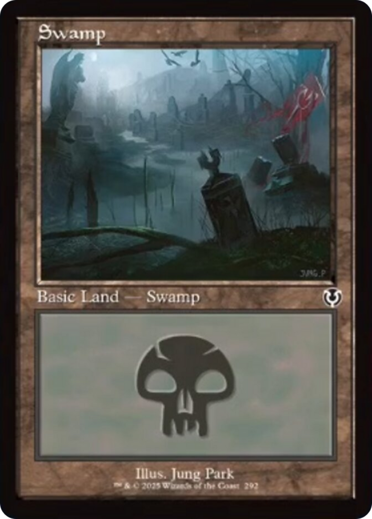 Swamp (292) (Retro Frame) [Innistrad Remastered] - Destination Retro